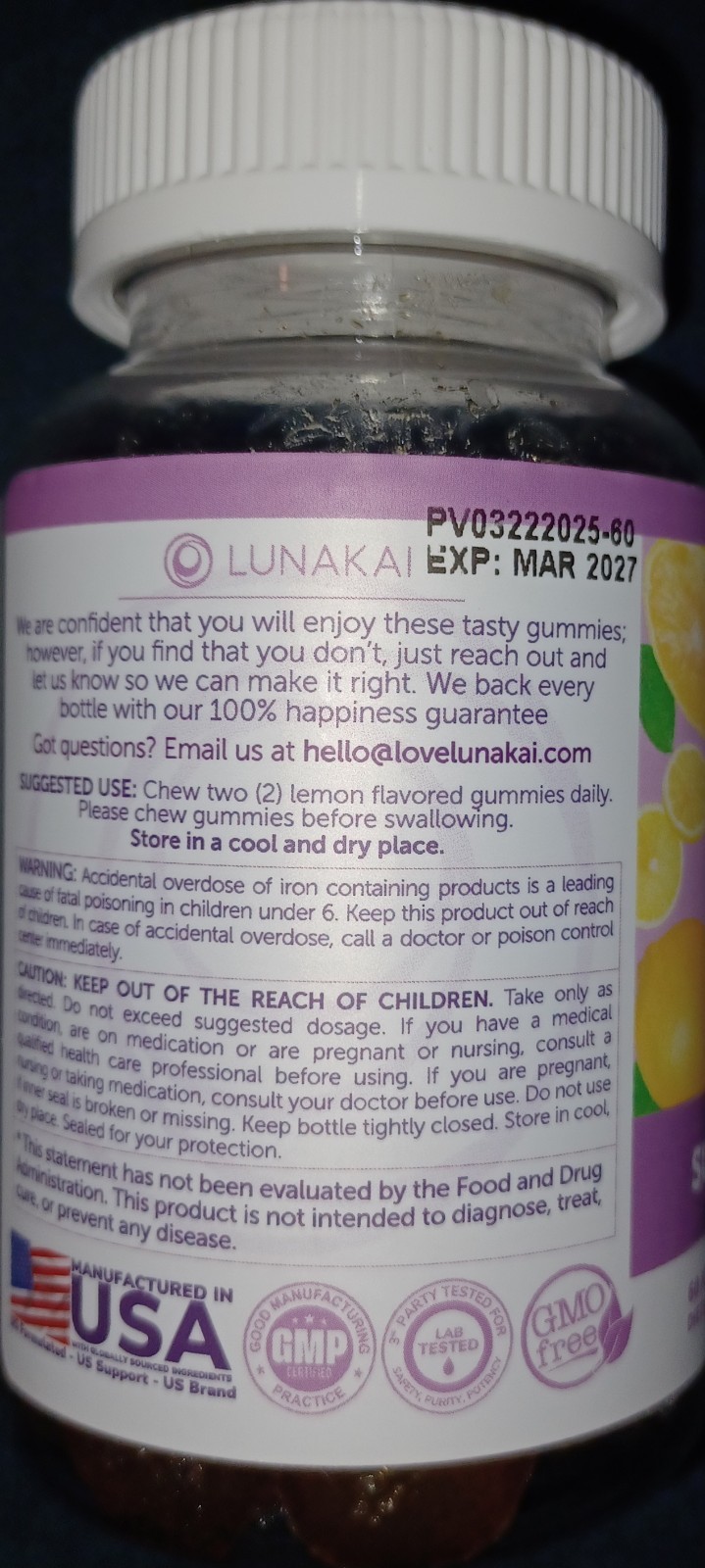 Lunakai 17-in-1 Prenatal Vitamins for Women USA Made Gummies Maternal Wellness