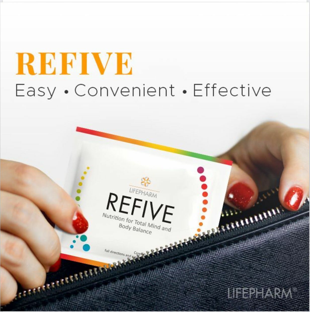 REFIVE Pack LifePharm – (30 Packets are inside) – Expiration / 2026