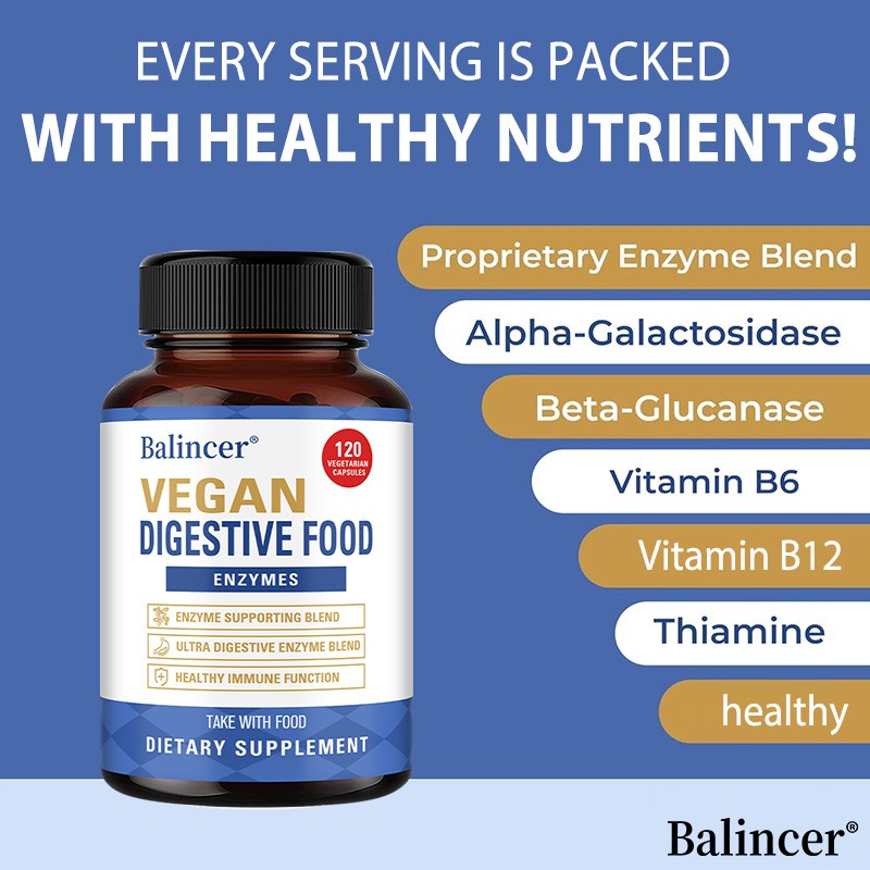 Protease + amylase: Helps enhance digestive and immune functions.