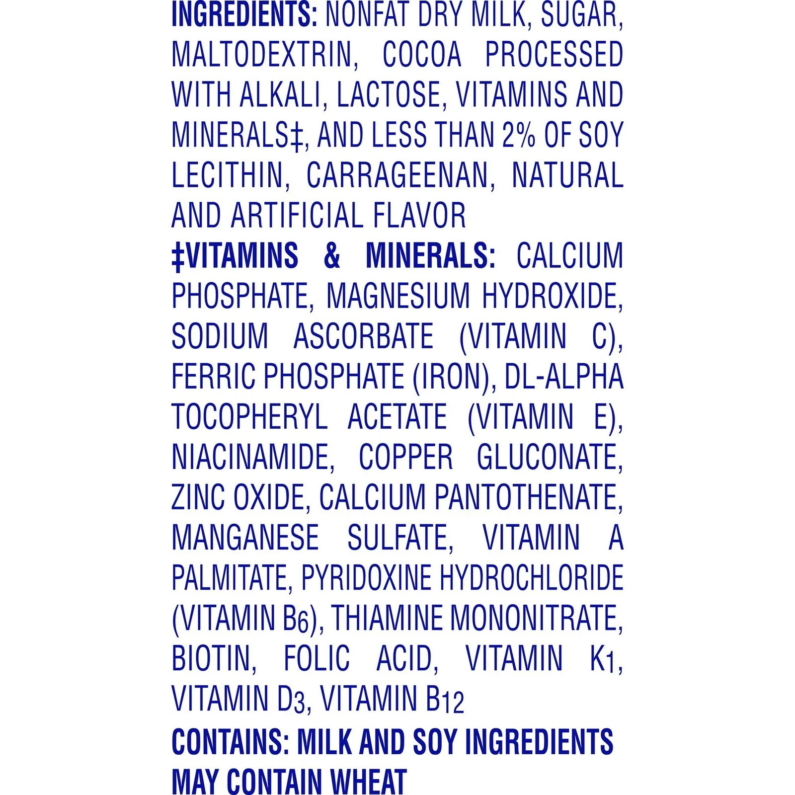 Nestle Carnation Breakfast Essentials Complete Nutritional Drink Chocolate 60 Ct
