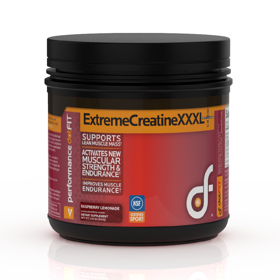 DotFit Extreme CreatineXXXL+ Raspberry Lemonade Increases Exercise 642g NEW