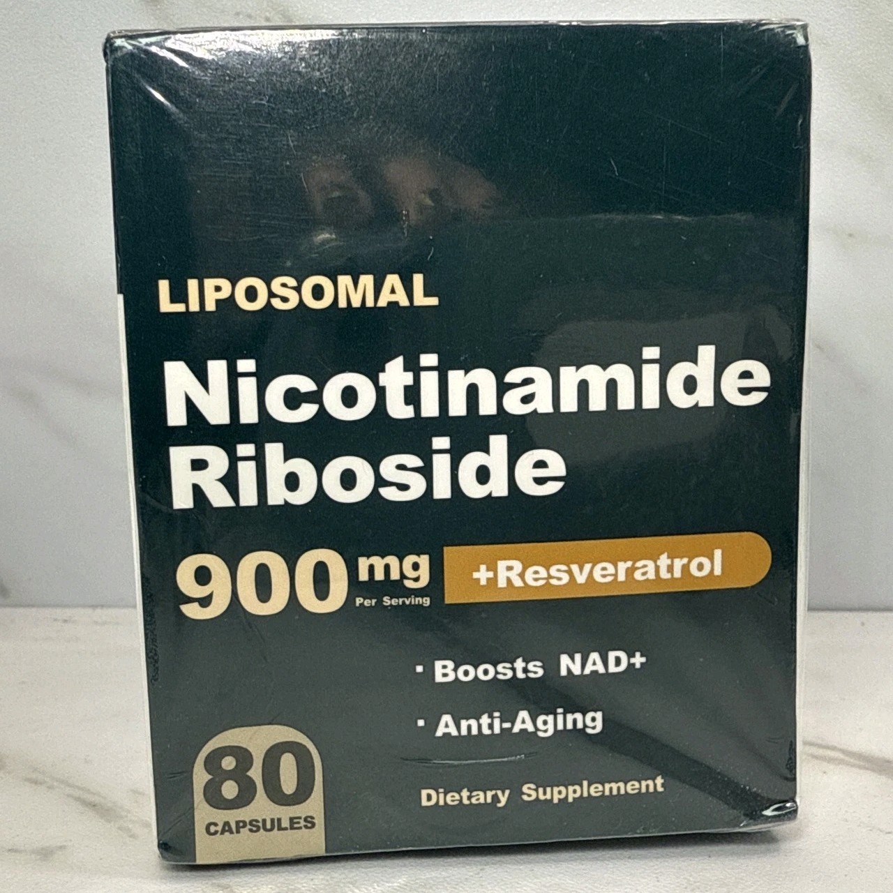Liposomal Nicotinamide Riboside Resveratrol✨900MG✨80 Capsules✨ EXP 09/2027