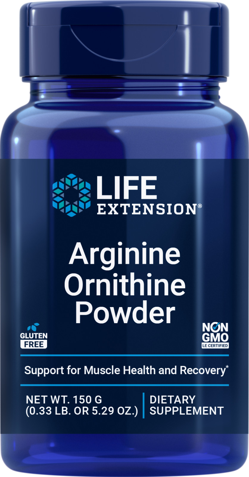 Life Extension ARGININE ORNITHINE POWDER 150 GRAMS