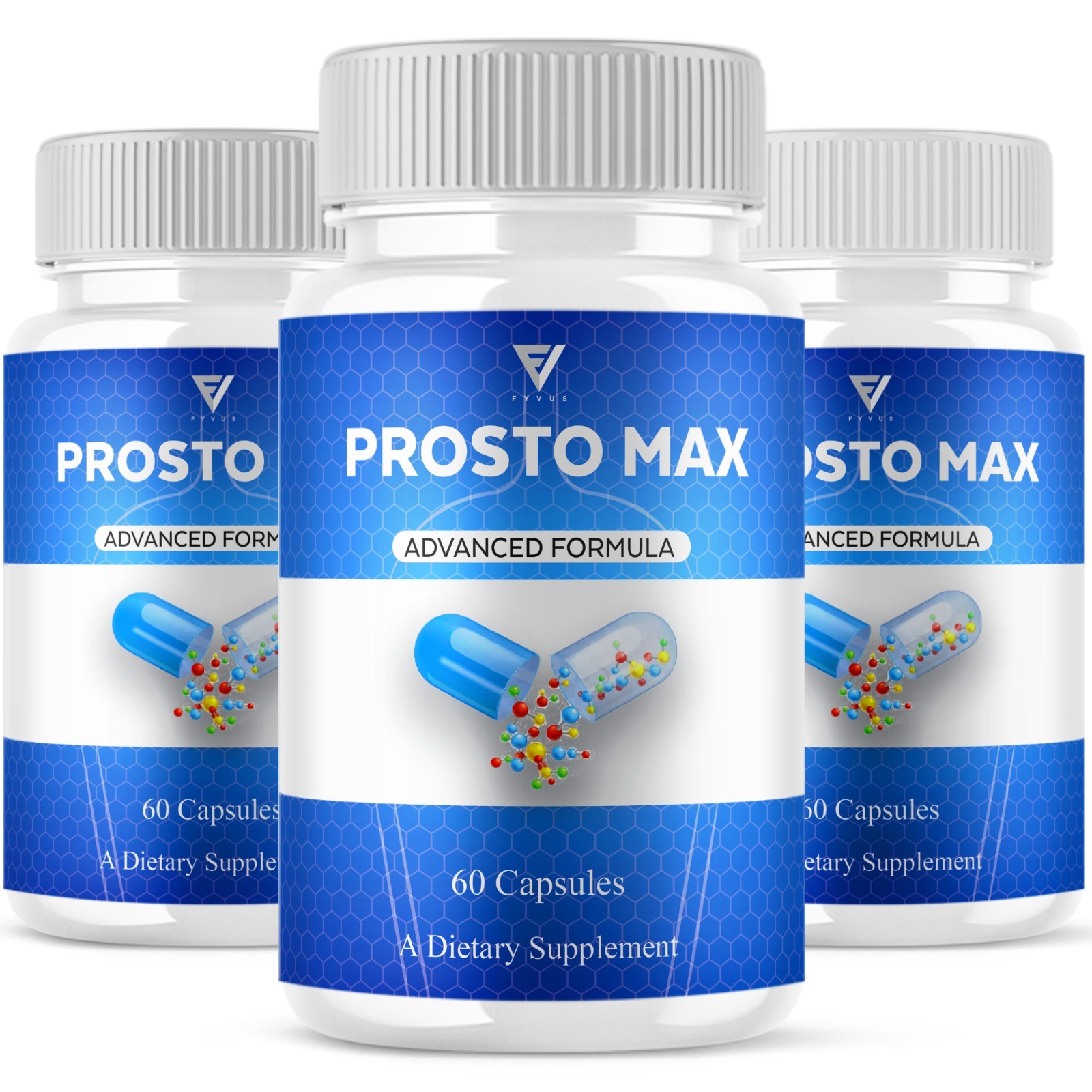(3 Pack) Prosto Max Prostate Capsules, ProstoMax Overall Health (180 Capsules)