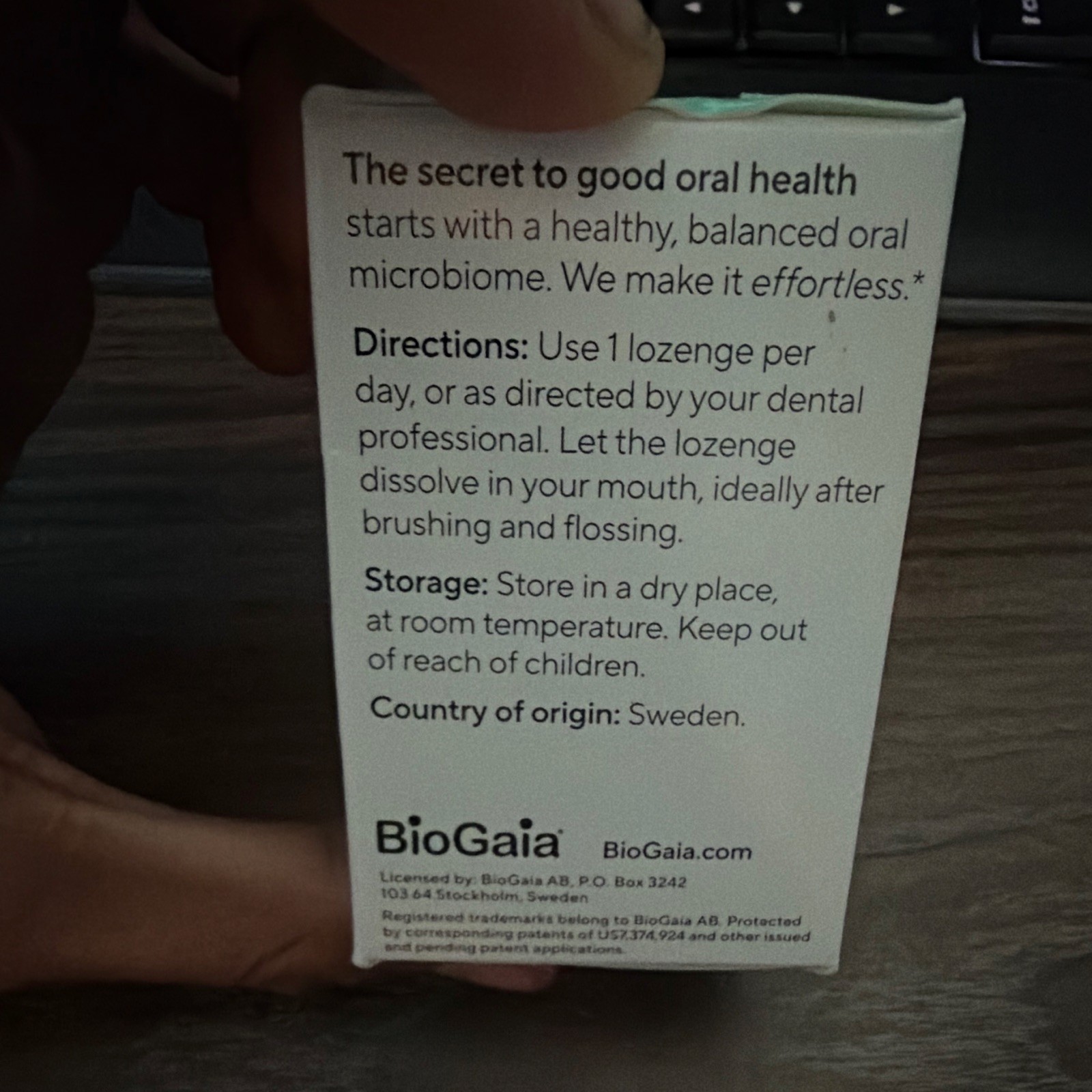 BioGaia Prodentis, Oral Probiotics | Promotes Healthy Gums & Teeth 30 count
