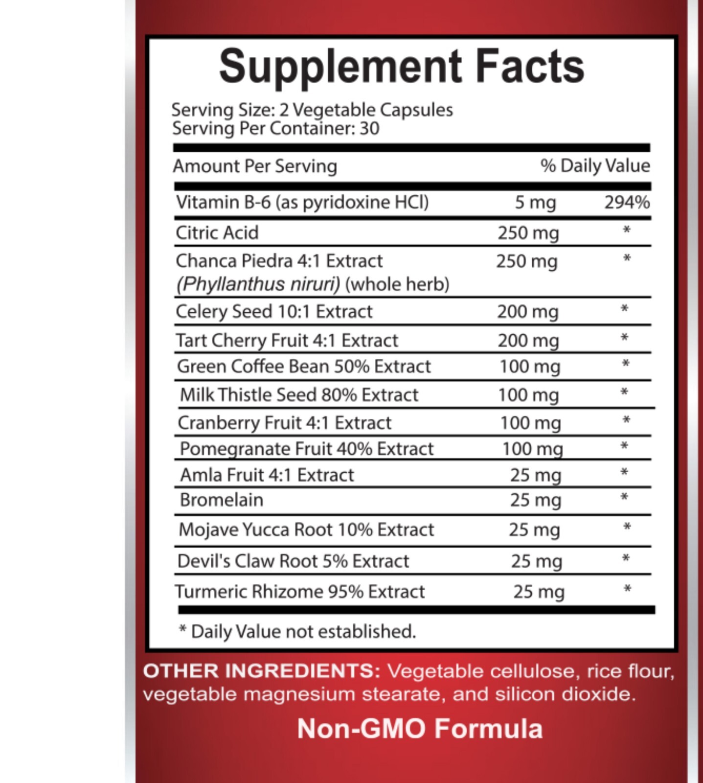 Herbal Uric Acid – URIC ACID FORMULA ADVANCED COMPLEX – joint support supplement