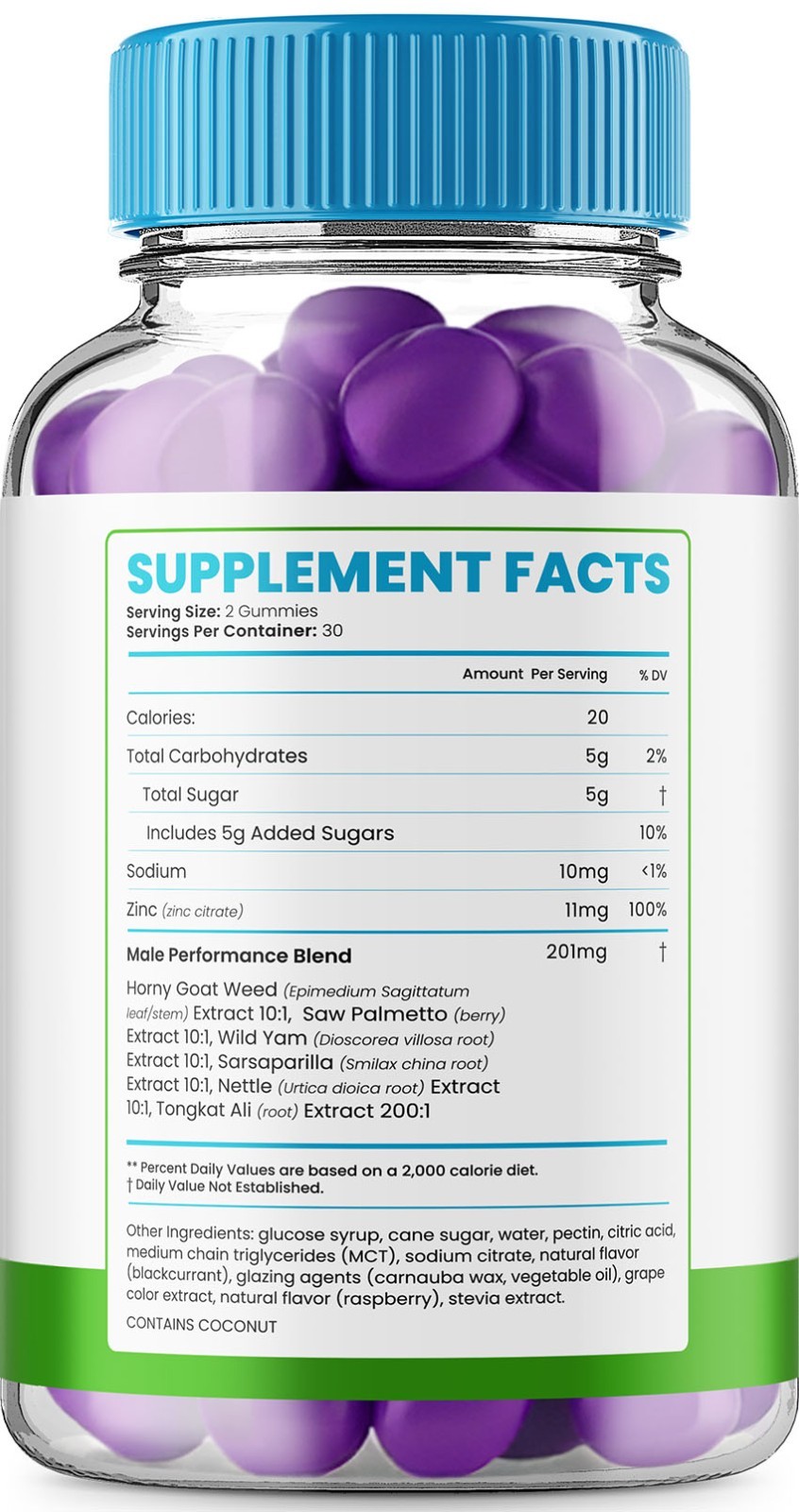 (2 Pack) PureVantage Gummies for Men – Pure Vantage Gummy Natural Blend Vitamins