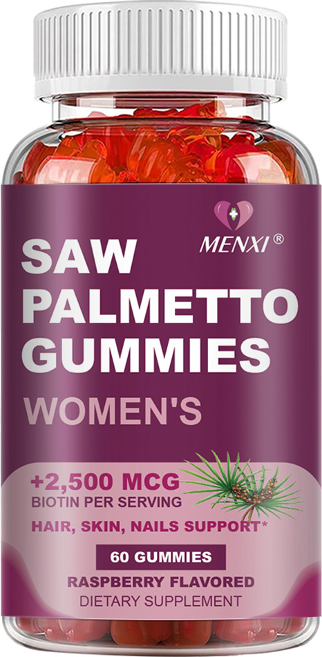 Extra Strength Saw Palmetto for Women DHT Blocker Thickening Hair Vitamins