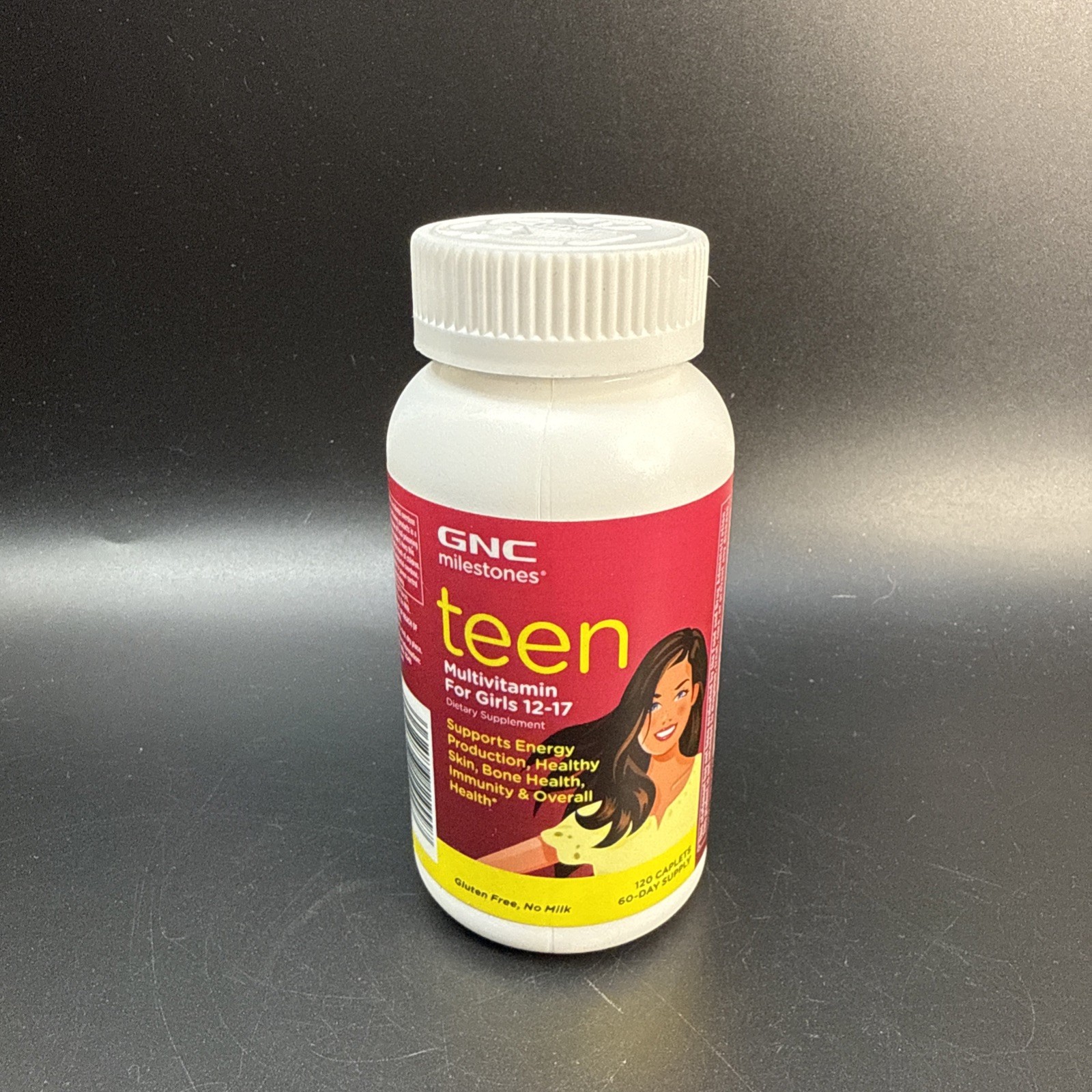 GNC milestones Teen – Multivitamin for Girls 12-17 – (Product) RED Exp 08/2026