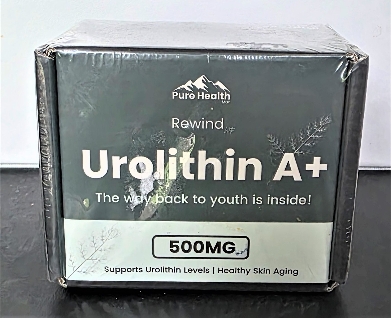 Pure Health Rewind Urolithin A+ ,500mg ,Exp date:15/09/26