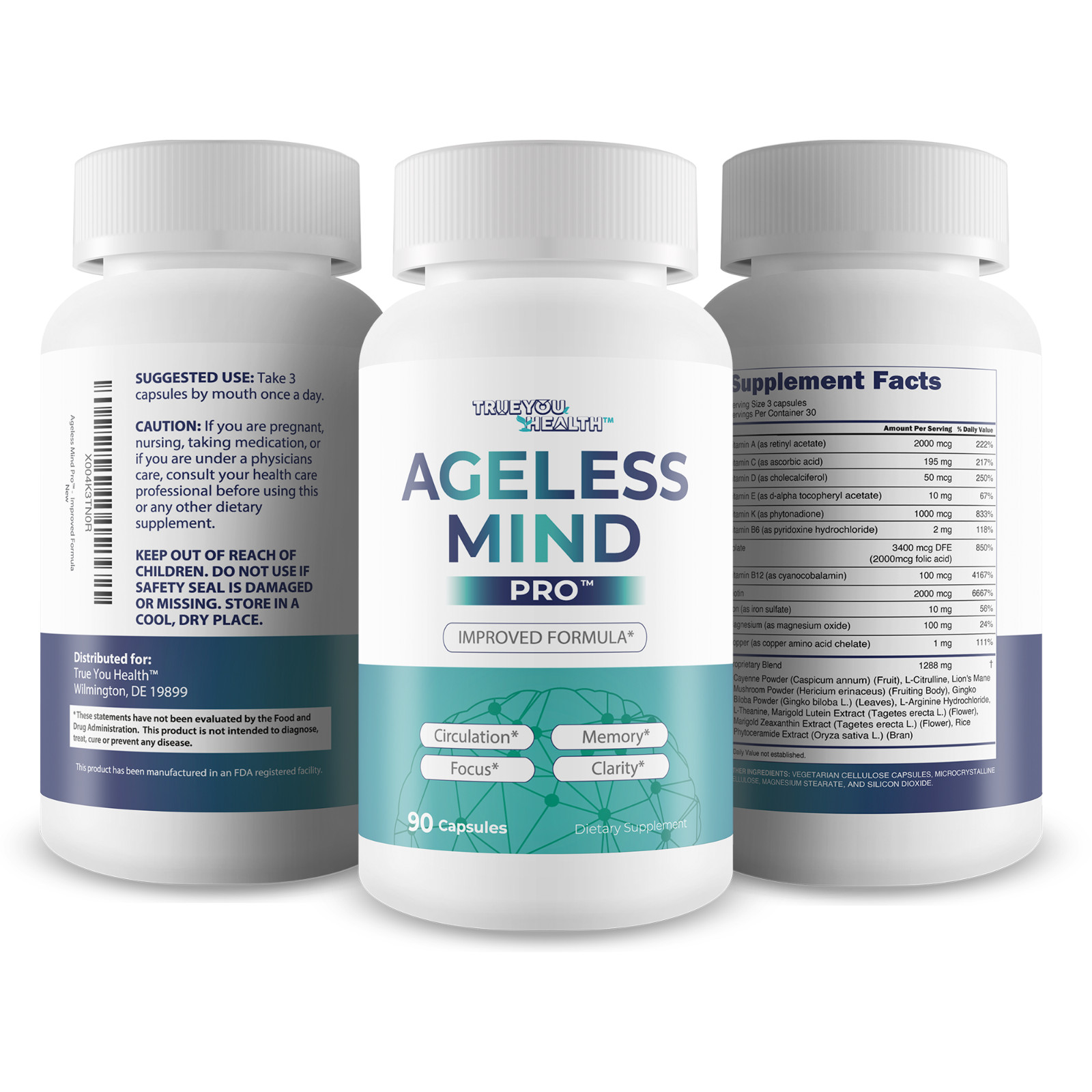Ageless Mind Pro – Our Best Nootropic Brain Supplements for Memory and Focus