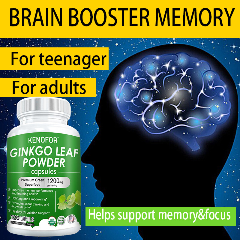 Ginkgo Biloba Extract Capsules – Improves Memory Performance & Learning ability