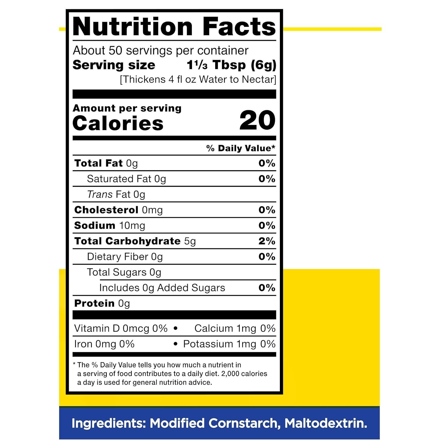 2 Pack Thick-It Original Food & Drink Thickener Unflavored 10 Oz Each Canister