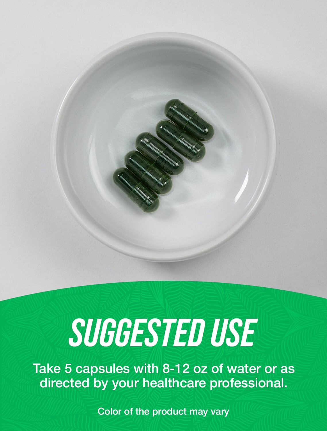 BulkSupplements Chlorella 150 Capsules – Broken Cell Wall – 3000mg Per Serving